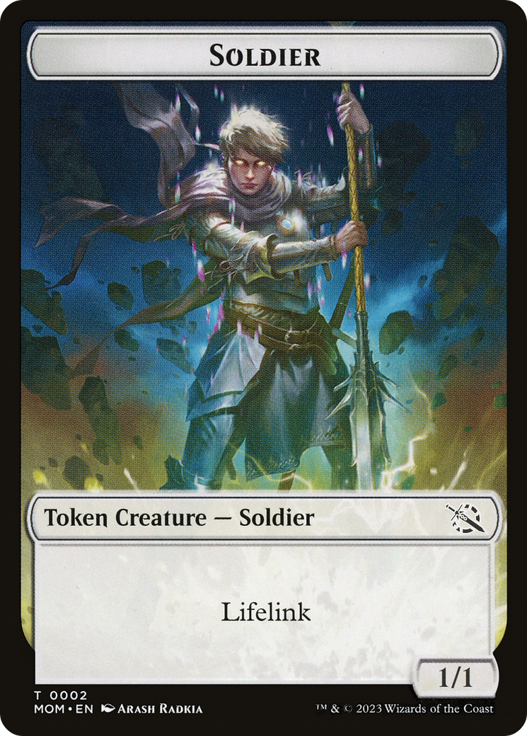 Soldier // Thopter Double-Sided Token [March of the Machine Tokens] | GnG Games