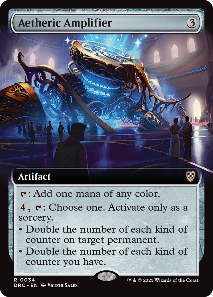 Aetheric Amplifier (Extended Art) [Aetherdrift Commander] | GnG Games
