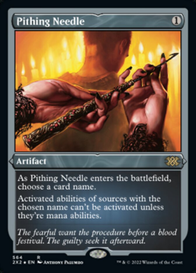 Pithing Needle (Foil Etched) [Double Masters 2022] | GnG Games