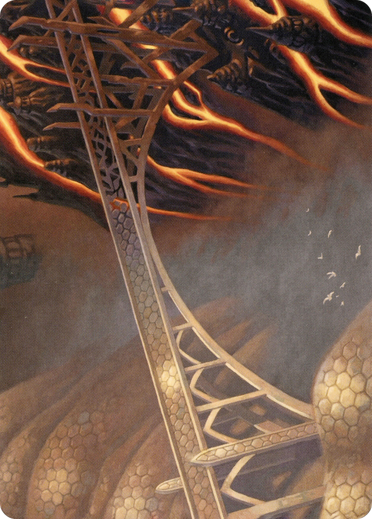 Rustvale Bridge Art Card [Modern Horizons 2 Art Series] | GnG Games