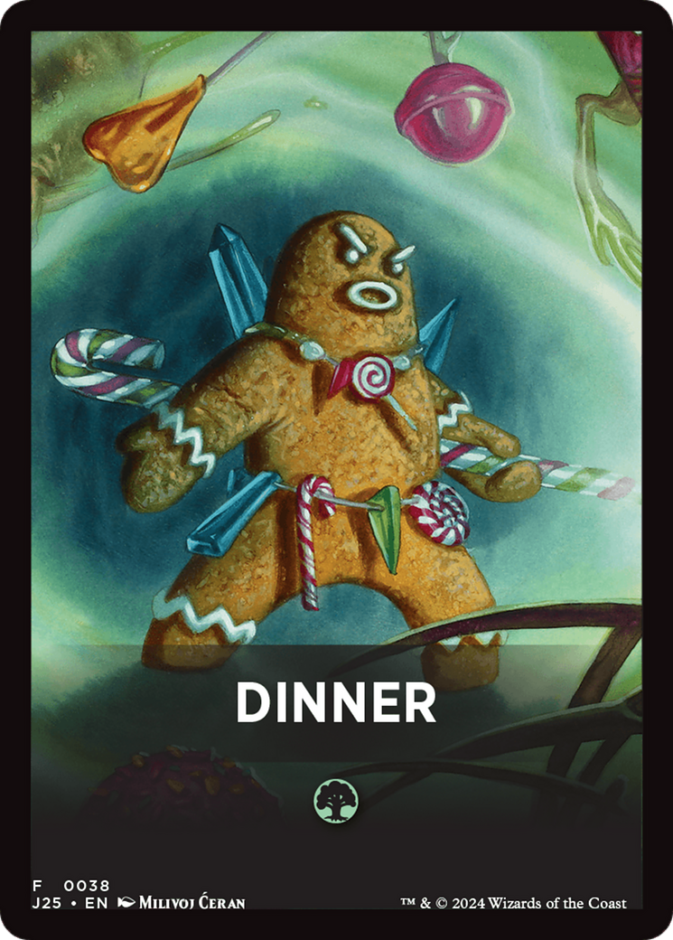 Dinner Theme Card [Foundations Jumpstart Front Cards] | GnG Games