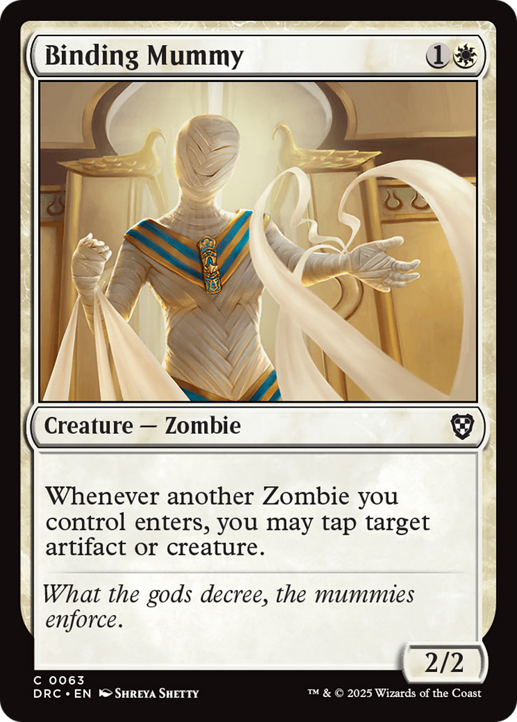 Binding Mummy [Aetherdrift Commander] | GnG Games