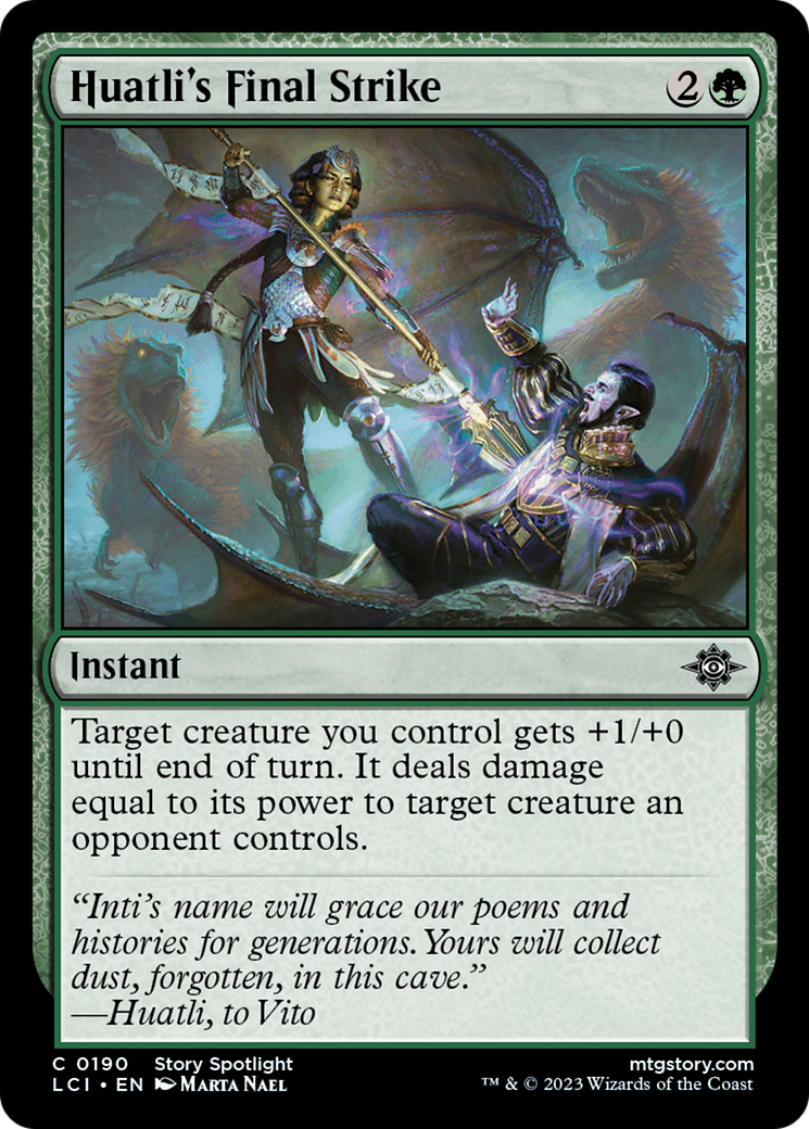 Huatli's Final Strike [The Lost Caverns of Ixalan] | GnG Games