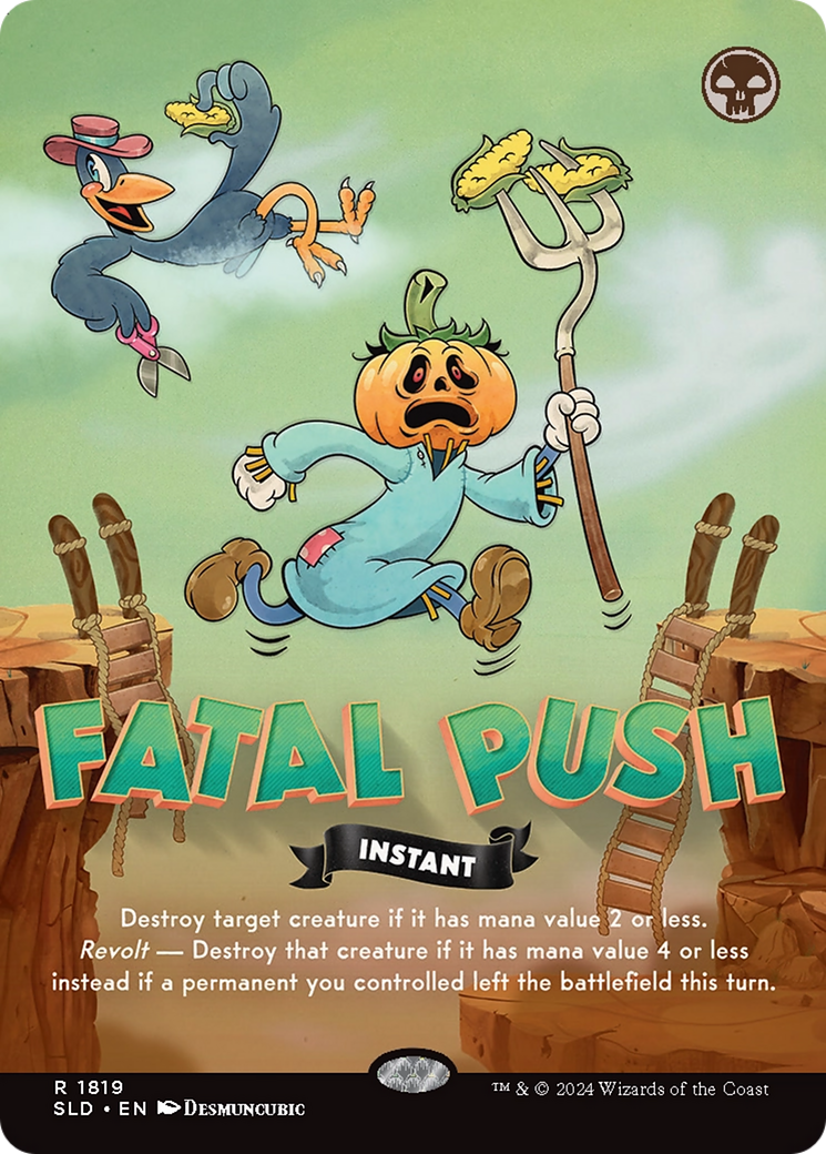 Fatal Push (1819) (Rainbow Foil) [Secret Lair Drop Series] | GnG Games