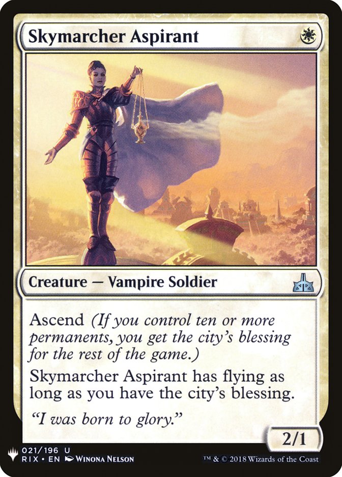 Skymarcher Aspirant [Mystery Booster] | GnG Games