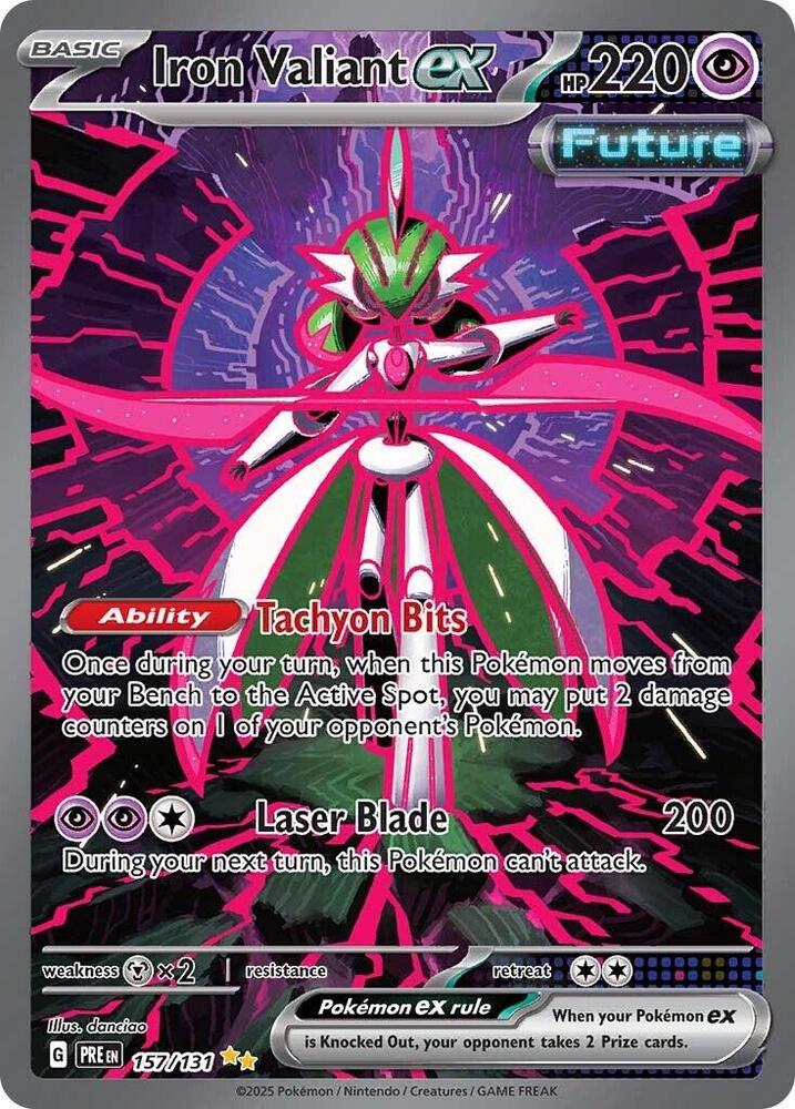 Iron Valiant ex (157/131) [Scarlet & Violet: Prismatic Evolutions] | GnG Games