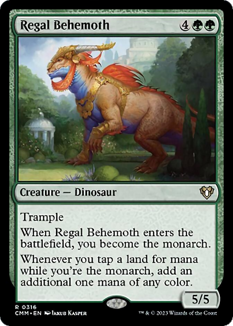 Regal Behemoth [Commander Masters] | GnG Games