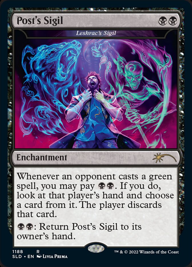 Post's Sigil - Leshrac's Sigil [Secret Lair Drop Series] | GnG Games