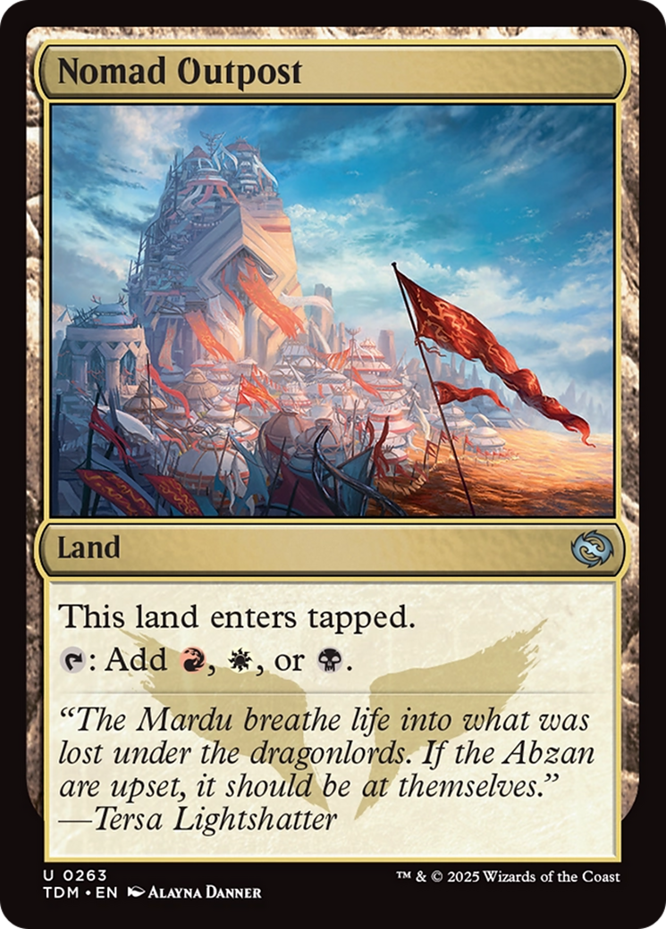 Nomad Outpost [Tarkir: Dragonstorm] | GnG Games