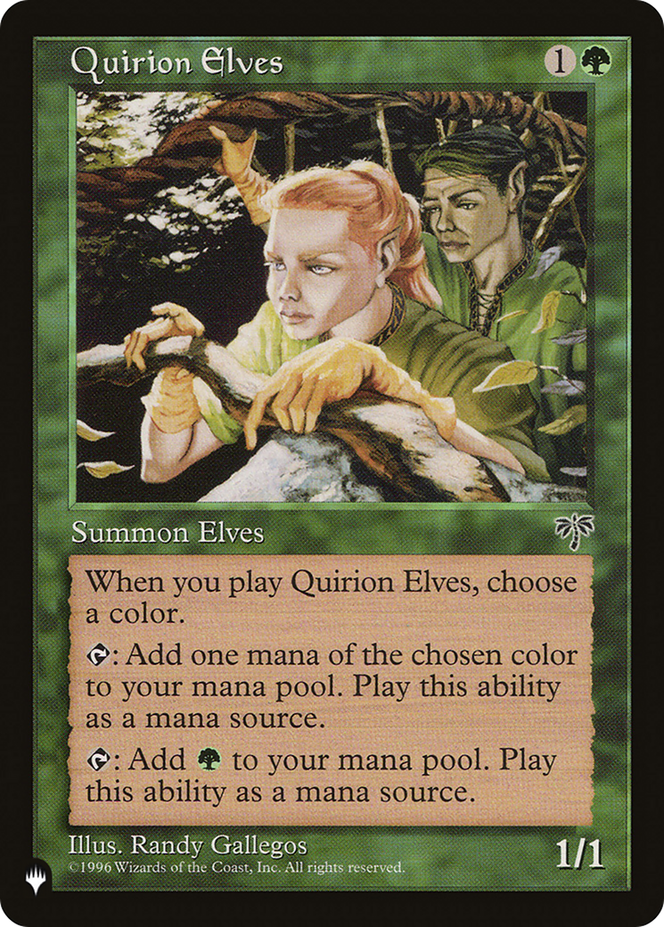 Quirion Elves [The List] | GnG Games