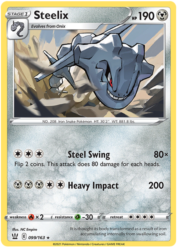 Steelix (099/163) [Sword & Shield: Battle Styles] | GnG Games