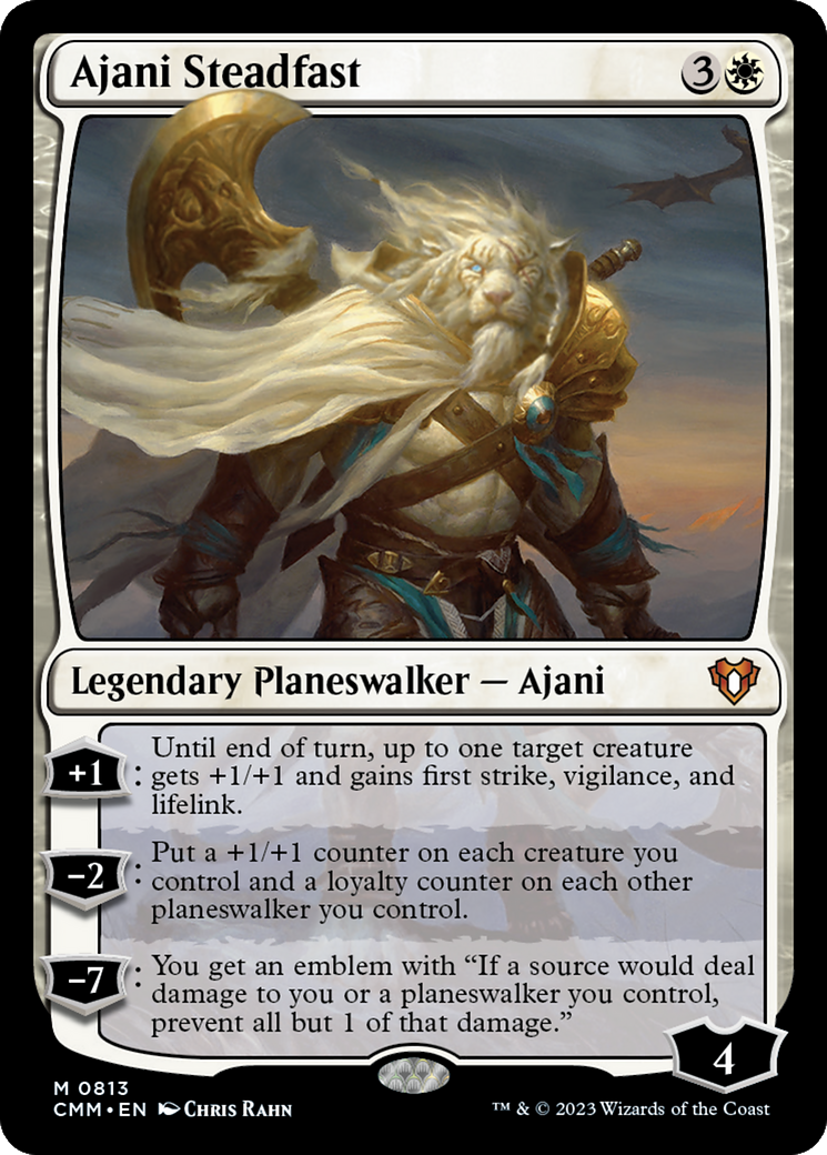 Ajani Steadfast [Commander Masters] | GnG Games