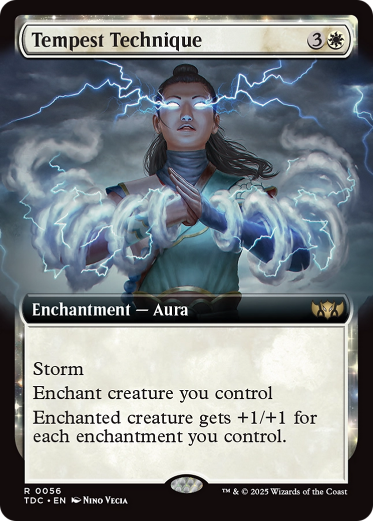 Tempest Technique (Extended Art) [Tarkir: Dragonstorm Commander] | GnG Games
