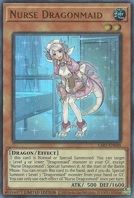 Nurse Dragonmaid [LART-EN048] Ultra Rare | GnG Games