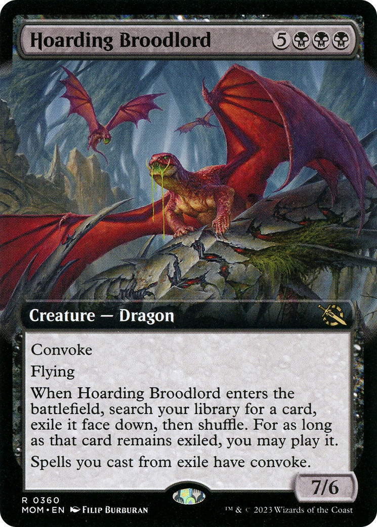 Hoarding Broodlord (Extended Art) [March of the Machine] | GnG Games