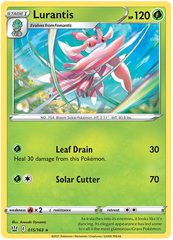 Lurantis (015/163) [Sword & Shield: Battle Styles] | GnG Games