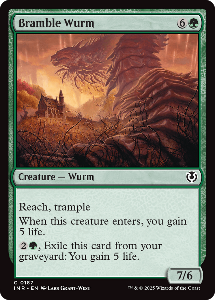 Bramble Wurm [Innistrad Remastered] | GnG Games