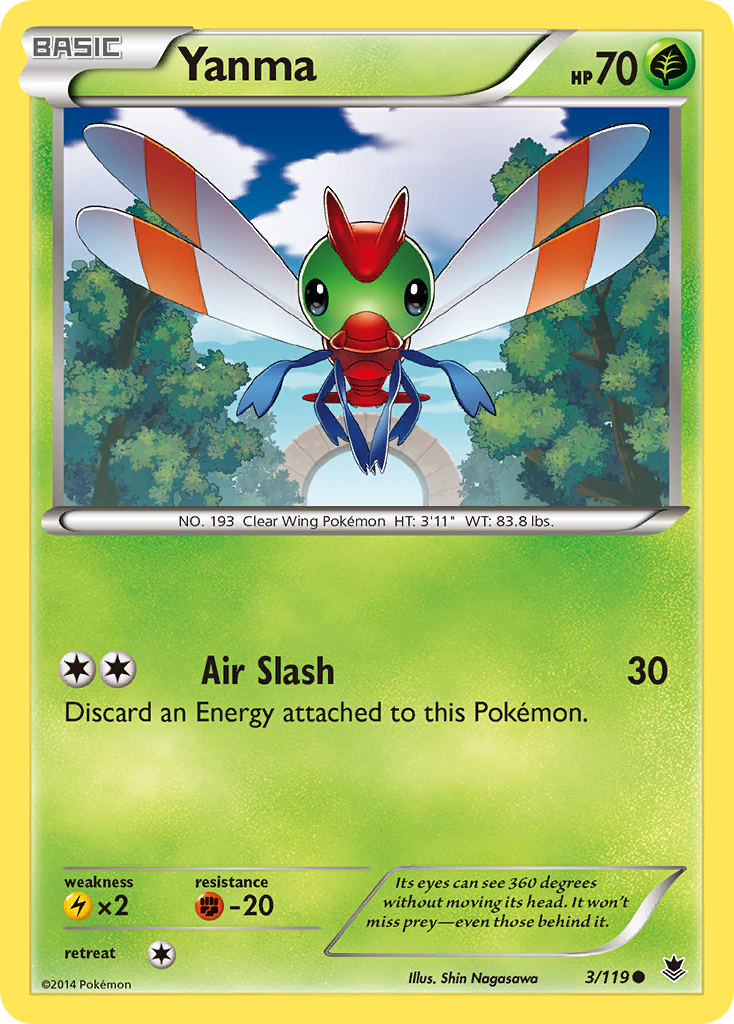 Yanma (3/119) [XY: Phantom Forces] | GnG Games