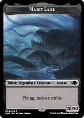 Insect // Marit Lage Double-Sided Token [Dominaria Remastered Tokens] | GnG Games