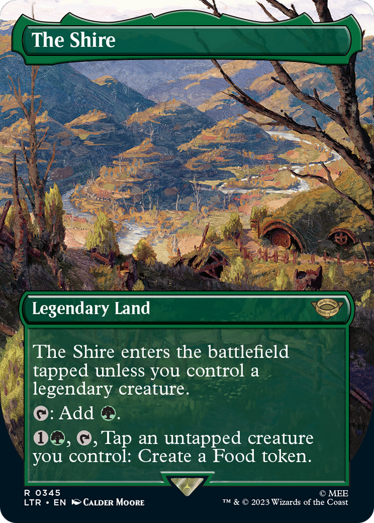 The Shire (Borderless Alternate Art) [The Lord of the Rings: Tales of Middle-Earth] | GnG Games