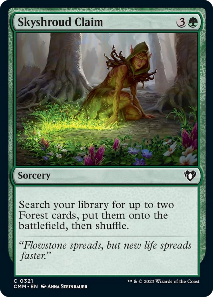 Skyshroud Claim [Commander Masters] | GnG Games