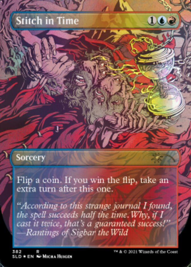 Stitch in Time // Stitch in Time (Borderless) [Secret Lair Drop Series] | GnG Games