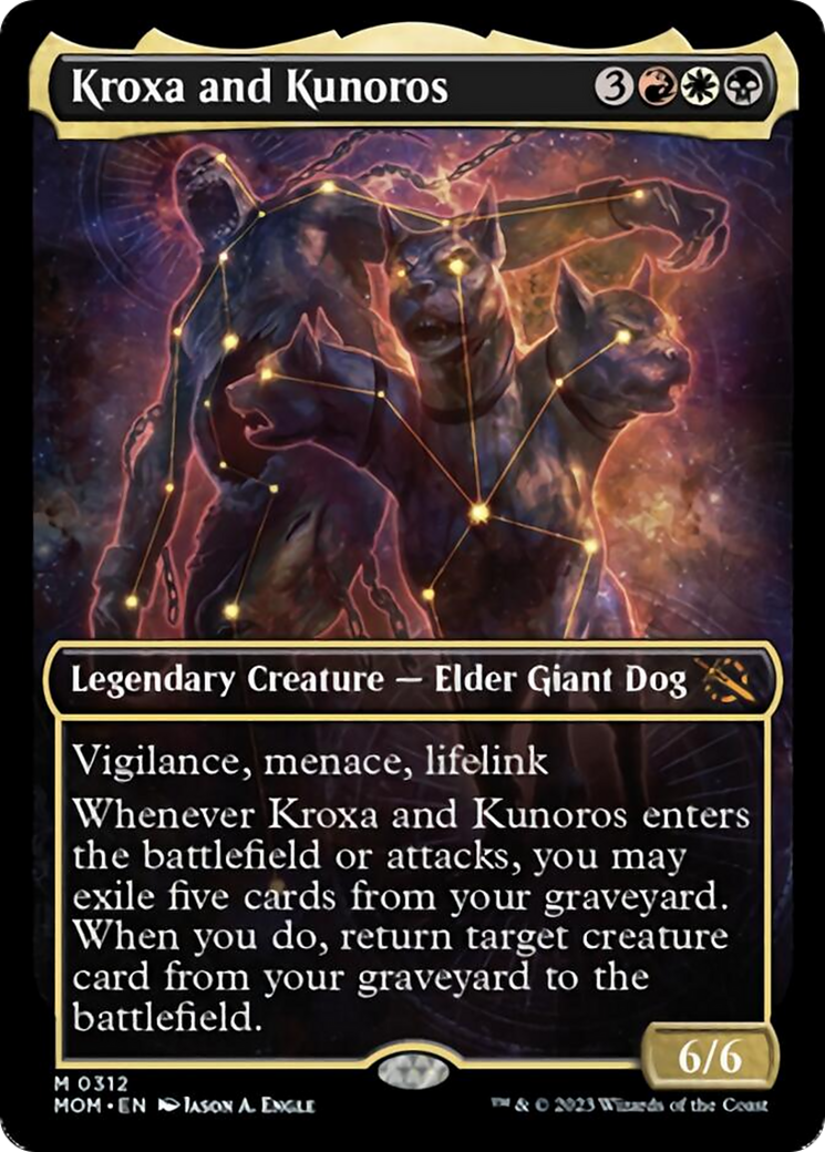 Kroxa and Kunoros (Showcase Planar Booster Fun) [March of the Machine] | GnG Games