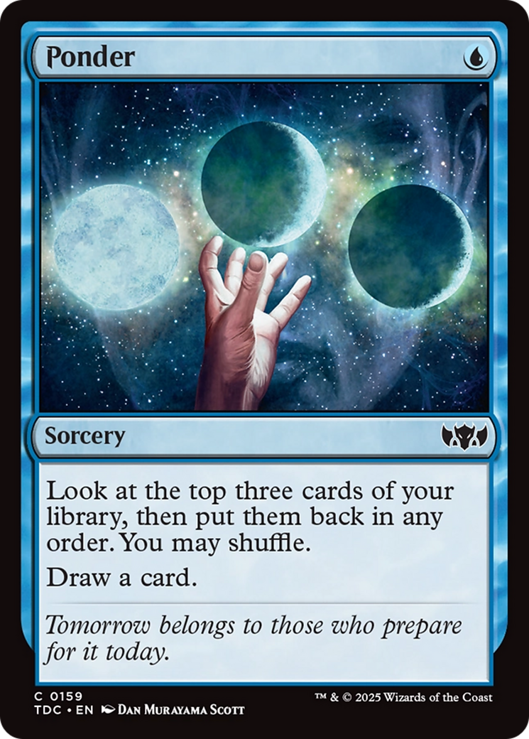 Ponder [Tarkir: Dragonstorm Commander] | GnG Games