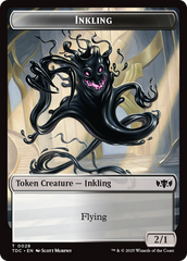 Inkling // Insect (0023) Double-Sided Token [Tarkir: Dragonstorm Commander Tokens] | GnG Games