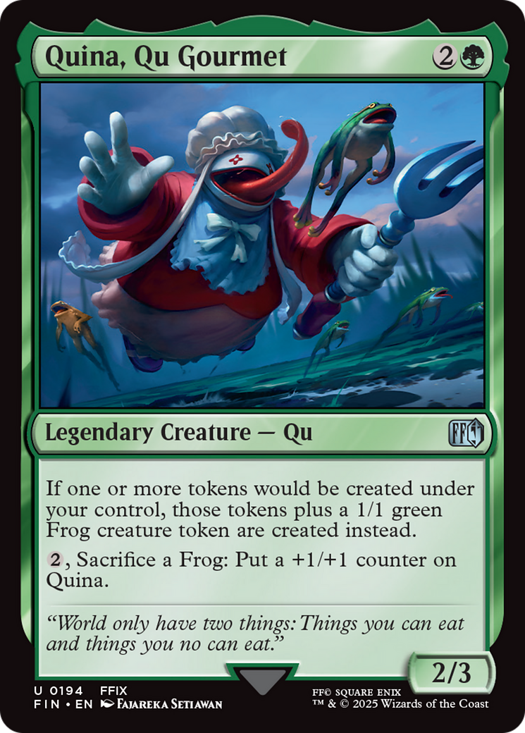 Quina, Qu Gourmet [FINAL FANTASY] | GnG Games