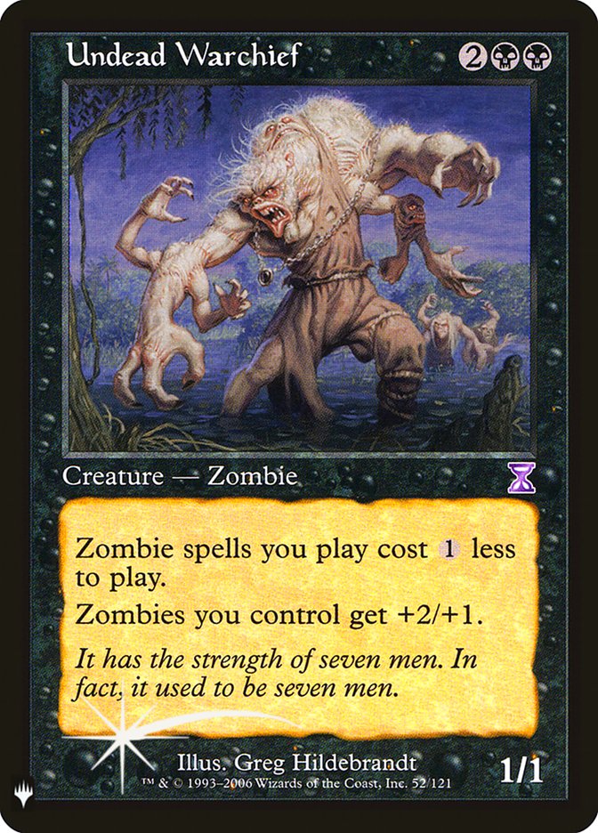 Undead Warchief [Mystery Booster] | GnG Games