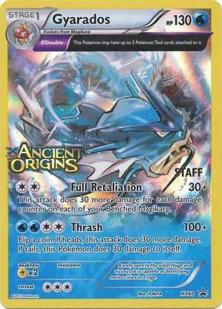 Gyarados (XY60) (Staff) [XY: Black Star Promos] | GnG Games