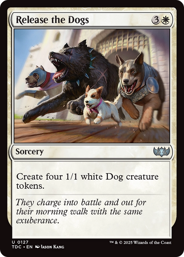 Release the Dogs [Tarkir: Dragonstorm Commander] | GnG Games