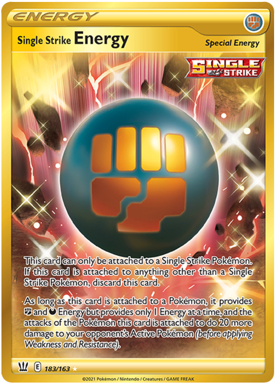 Single Strike Energy (183/163) [Sword & Shield: Battle Styles] | GnG Games