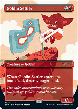 Goblin Settler (Borderless) [Secret Lair Drop Series] | GnG Games