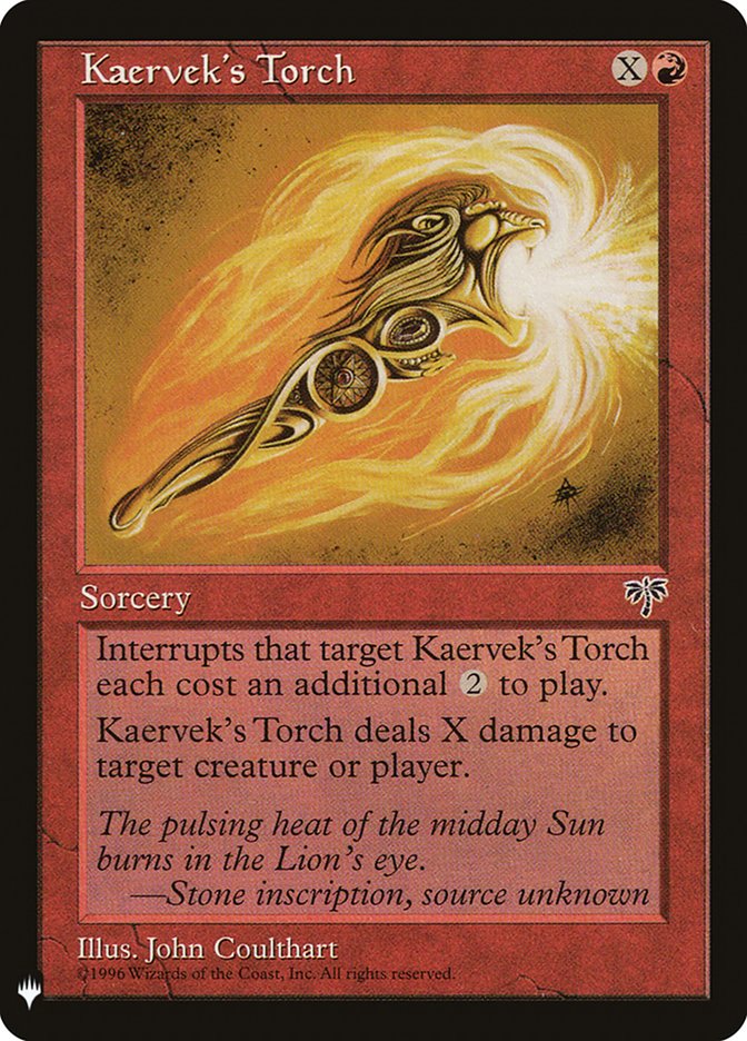 Kaervek's Torch [Mystery Booster] | GnG Games
