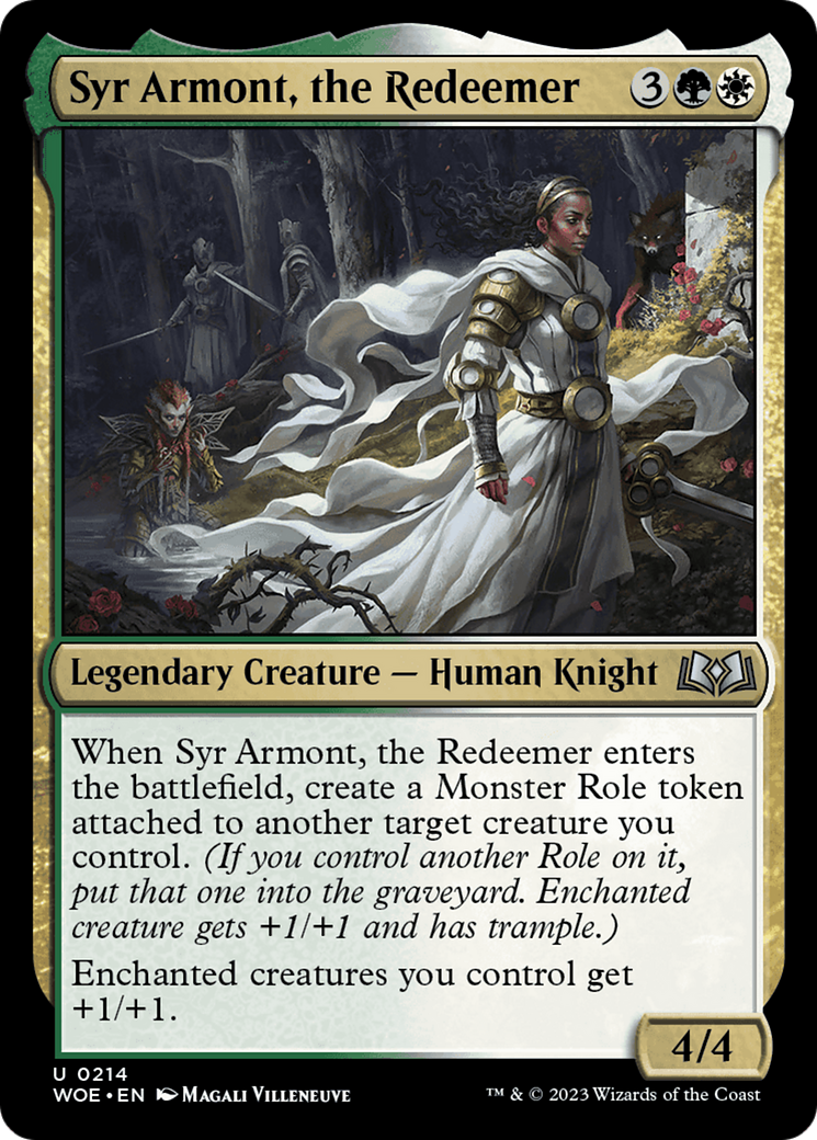 Syr Armont, the Redeemer [Wilds of Eldraine] | GnG Games