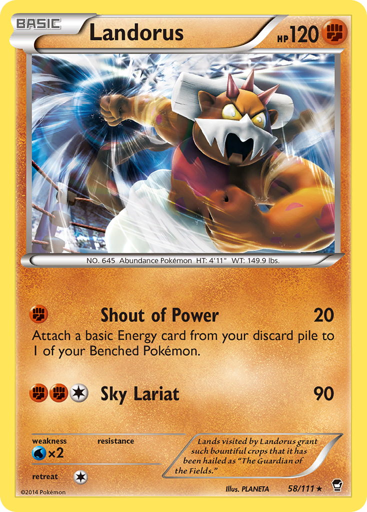 Landorus (58/111) [XY: Furious Fists] | GnG Games