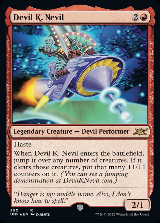 Devil K. Nevil (Galaxy Foil) [Unfinity] | GnG Games