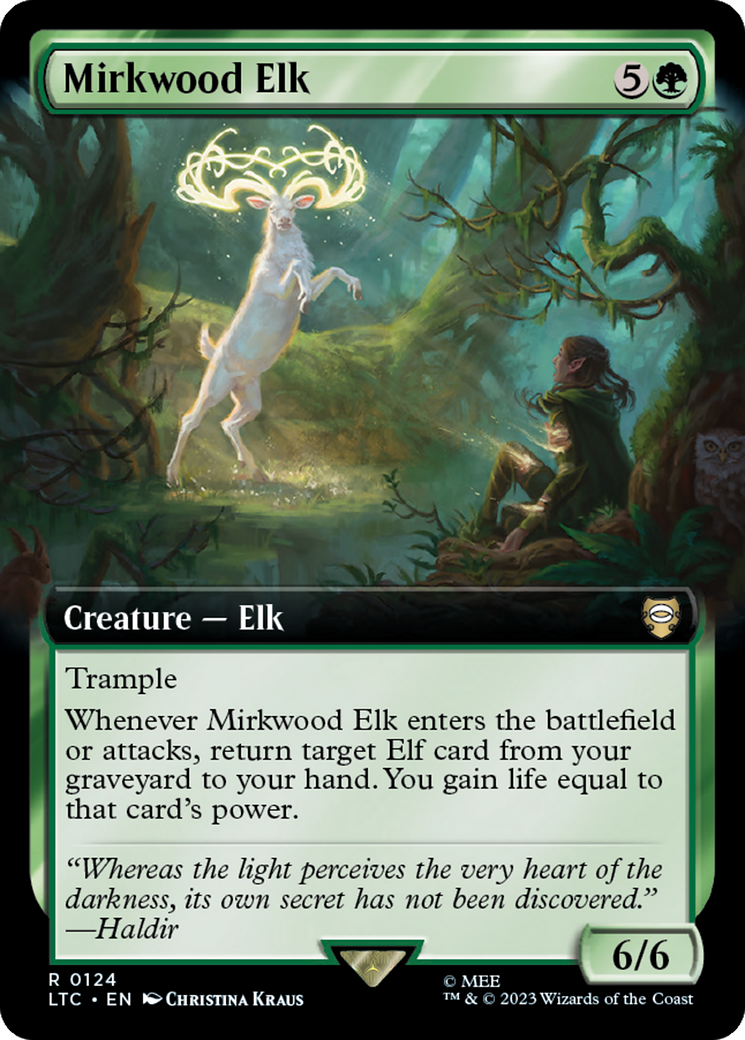 Mirkwood Elk (Extended Art) [The Lord of the Rings: Tales of Middle-Earth Commander] | GnG Games