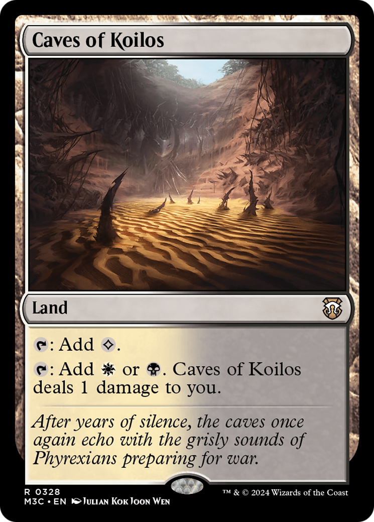 Caves of Koilos (Ripple Foil) [Modern Horizons 3 Commander] | GnG Games