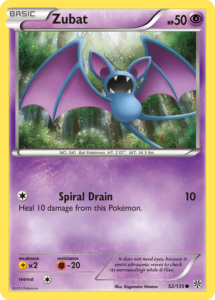 Zubat (52/135) [Black & White: Plasma Storm] | GnG Games