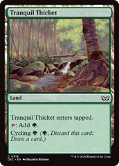 Tranquil Thicket [Duskmourn: House of Horror Commander] | GnG Games