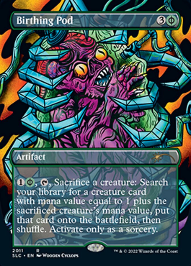 Birthing Pod (Borderless Alternate Art) [Secret Lair Countdown Kit] | GnG Games