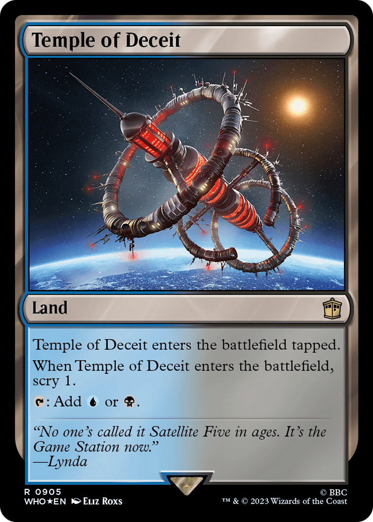 Temple of Deceit (Surge Foil) [Doctor Who] | GnG Games