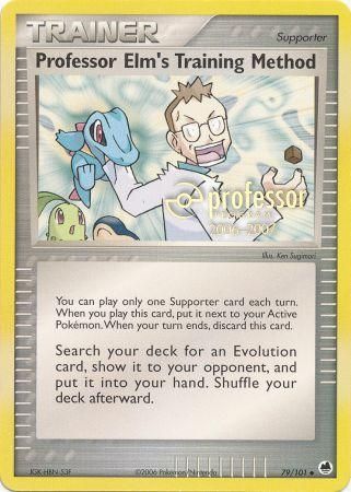 Professor Elms Training Method (79/101) (2006 2007) [Professor Program Promos] | GnG Games