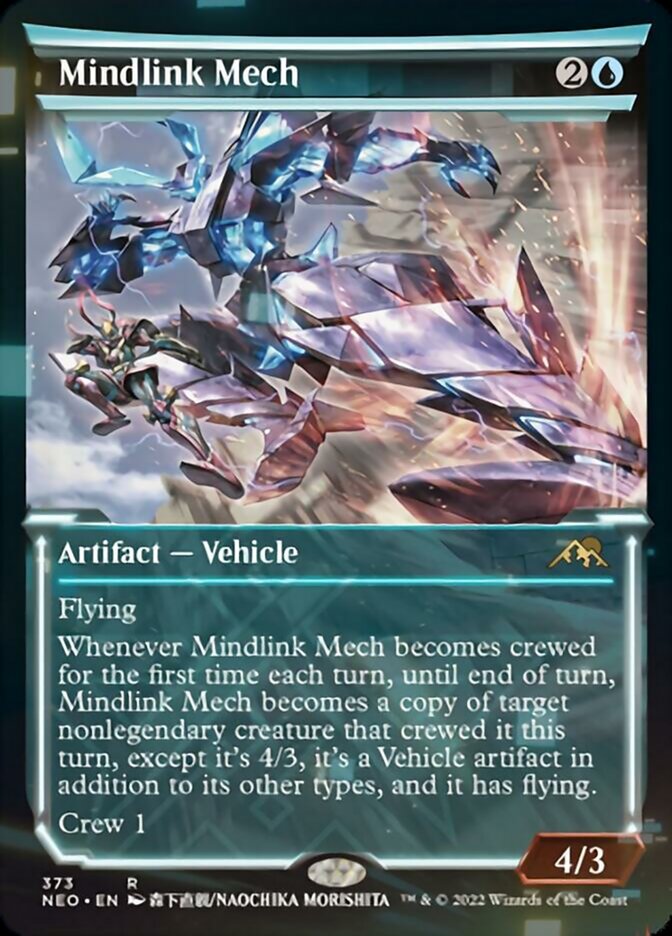 Mindlink Mech (Showcase Soft Glow) [Kamigawa: Neon Dynasty] | GnG Games