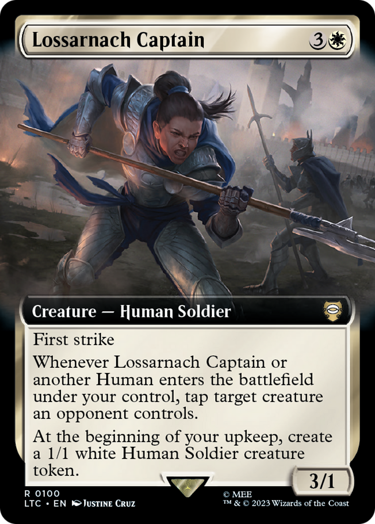 Lossarnach Captain (Extended Art) [The Lord of the Rings: Tales of Middle-Earth Commander] | GnG Games