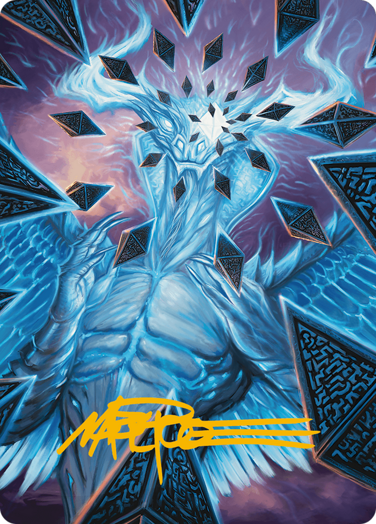 Ugin's Binding Art Card (Gold-Stamped Signature) [Modern Horizons 3 Art Series] | GnG Games