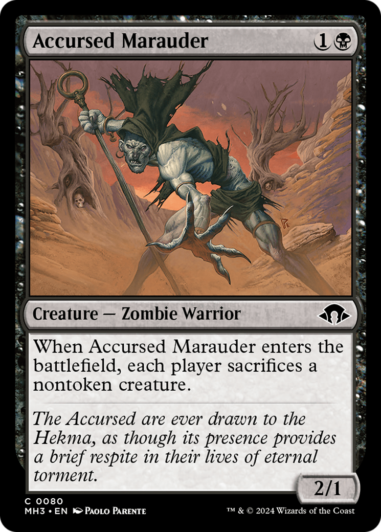 Accursed Marauder [Modern Horizons 3] | GnG Games